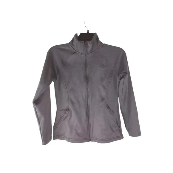 The North Face Jackets & Blazers - The North Face Womens Jacket Gray Fleece Full Zip Stretch Outdoor Size M